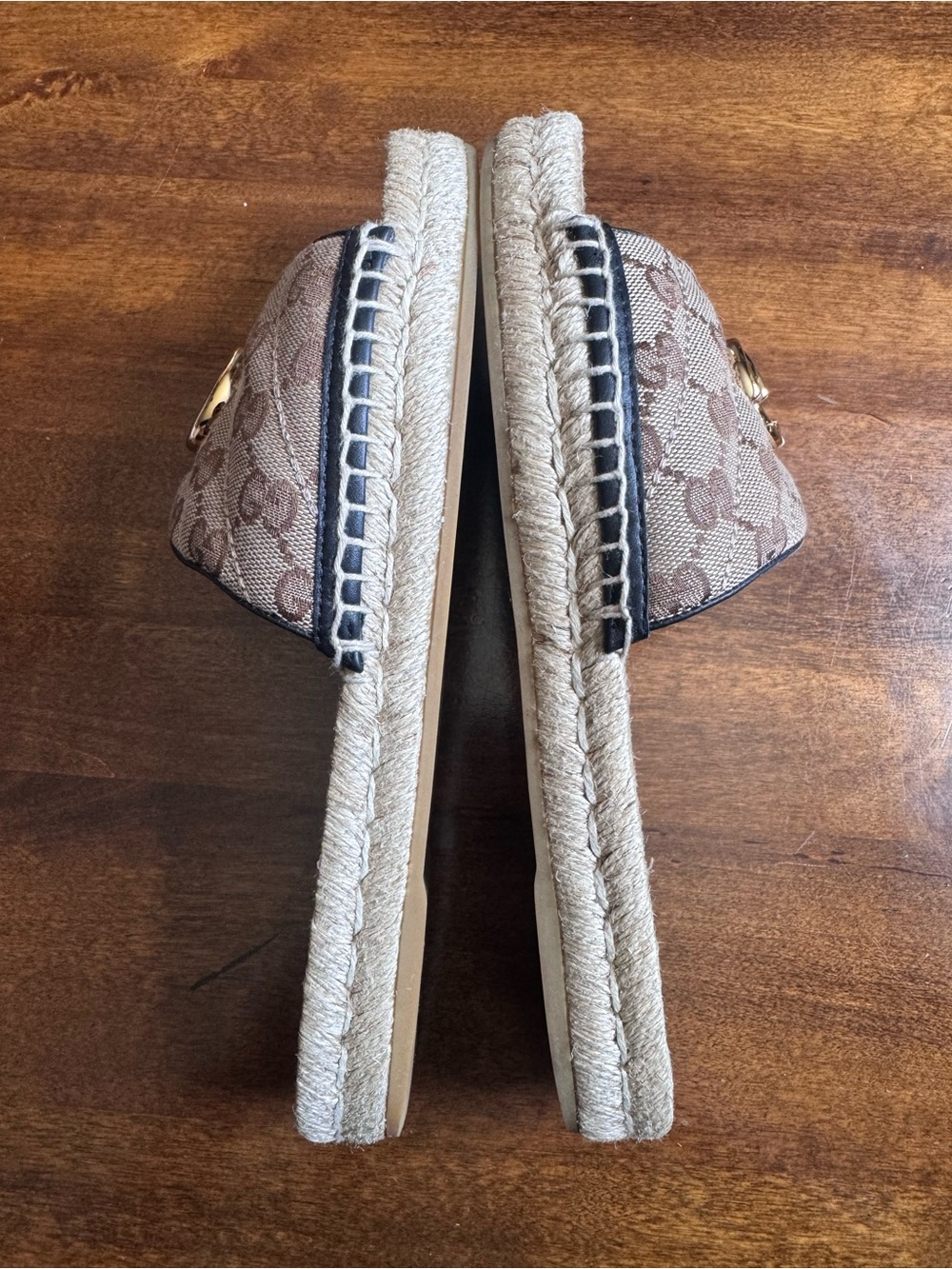 Gucci Espadrille Slides - Picture 6 of 11